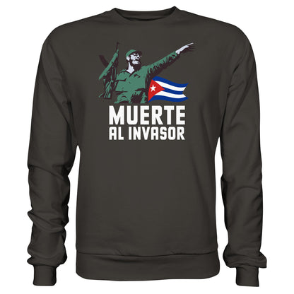 DDR Ostalgie Pullover Unisex • KUBA - MUERTE AL INVASOR