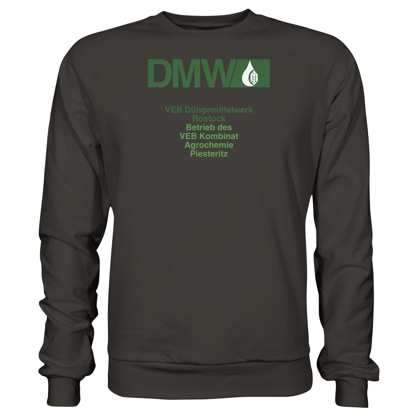 DDR Ostalgie Pullover Unisex • VEB DÜNGEMITTELWERK ROSTOCK