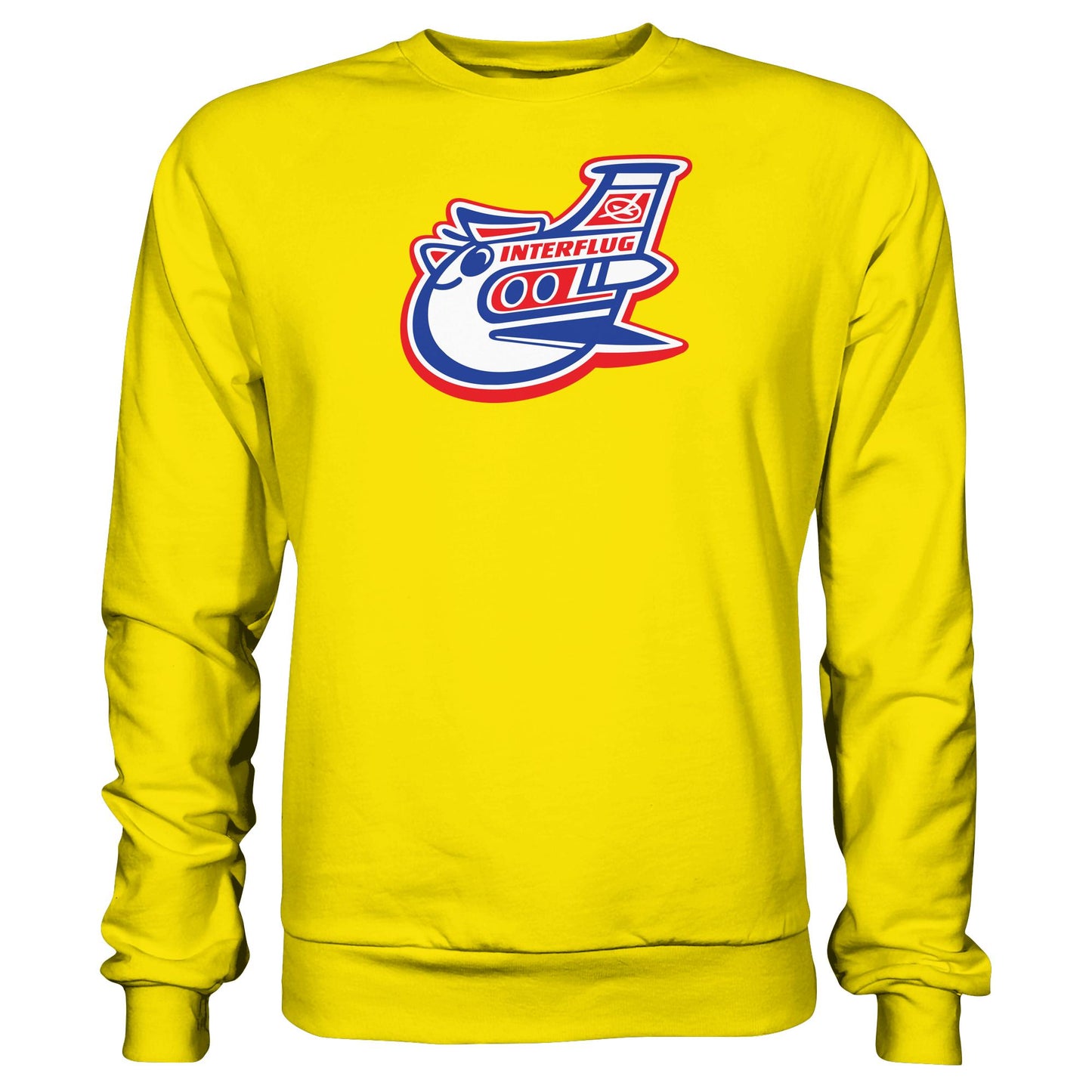 DDR Ostalgie Pullover Unisex • INTERFLUG (ORIGINAL PIN)