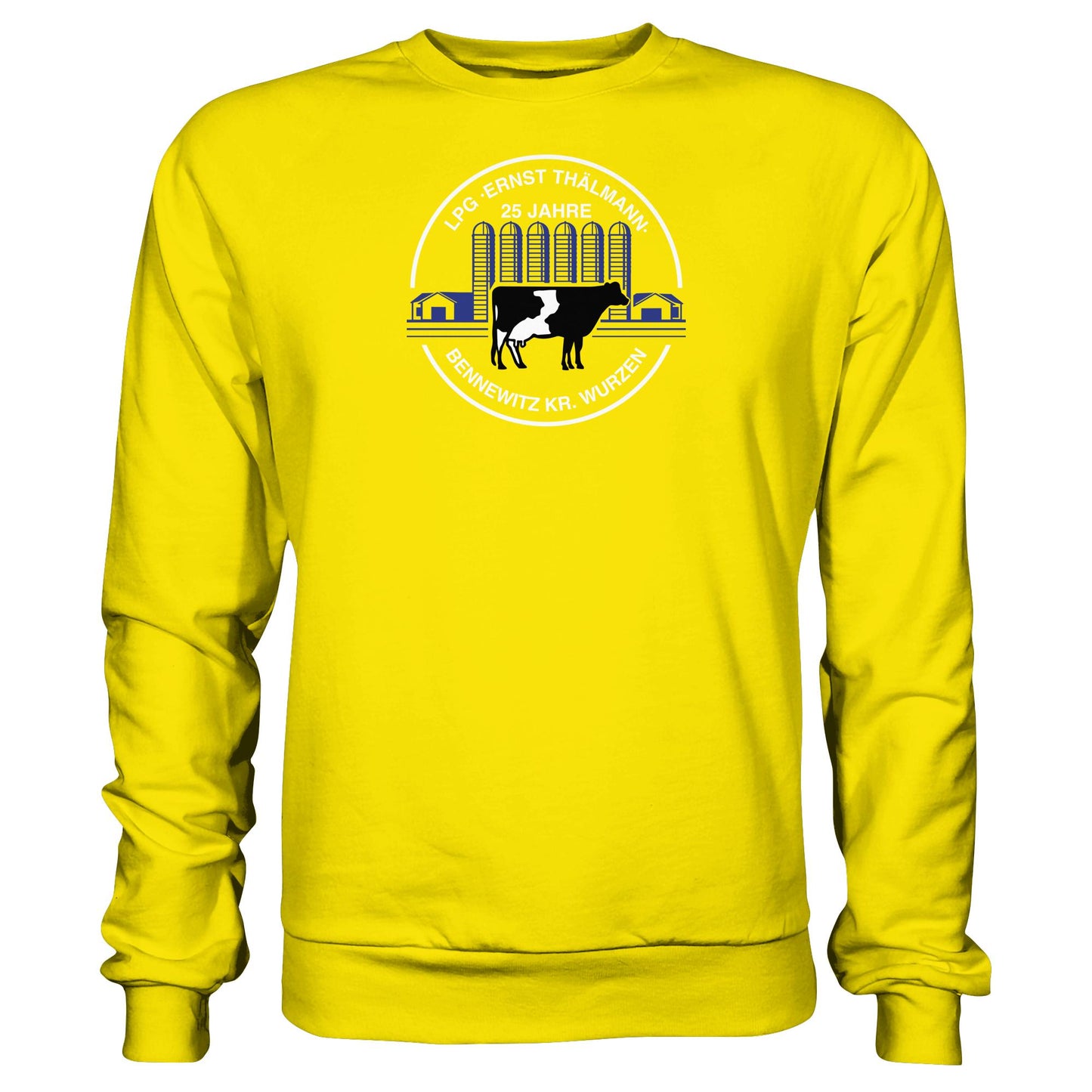 DDR Ostalgie Pullover Unisex • LPG ERNST THÄLMANN BENNEWITZ - WURZEN