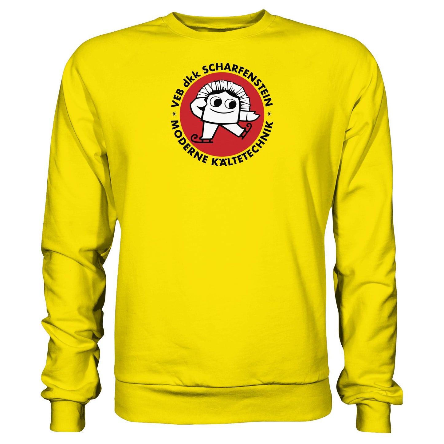 DDR Ostalgie Pullover Unisex • VEB DKK SCHARFENSTEIN