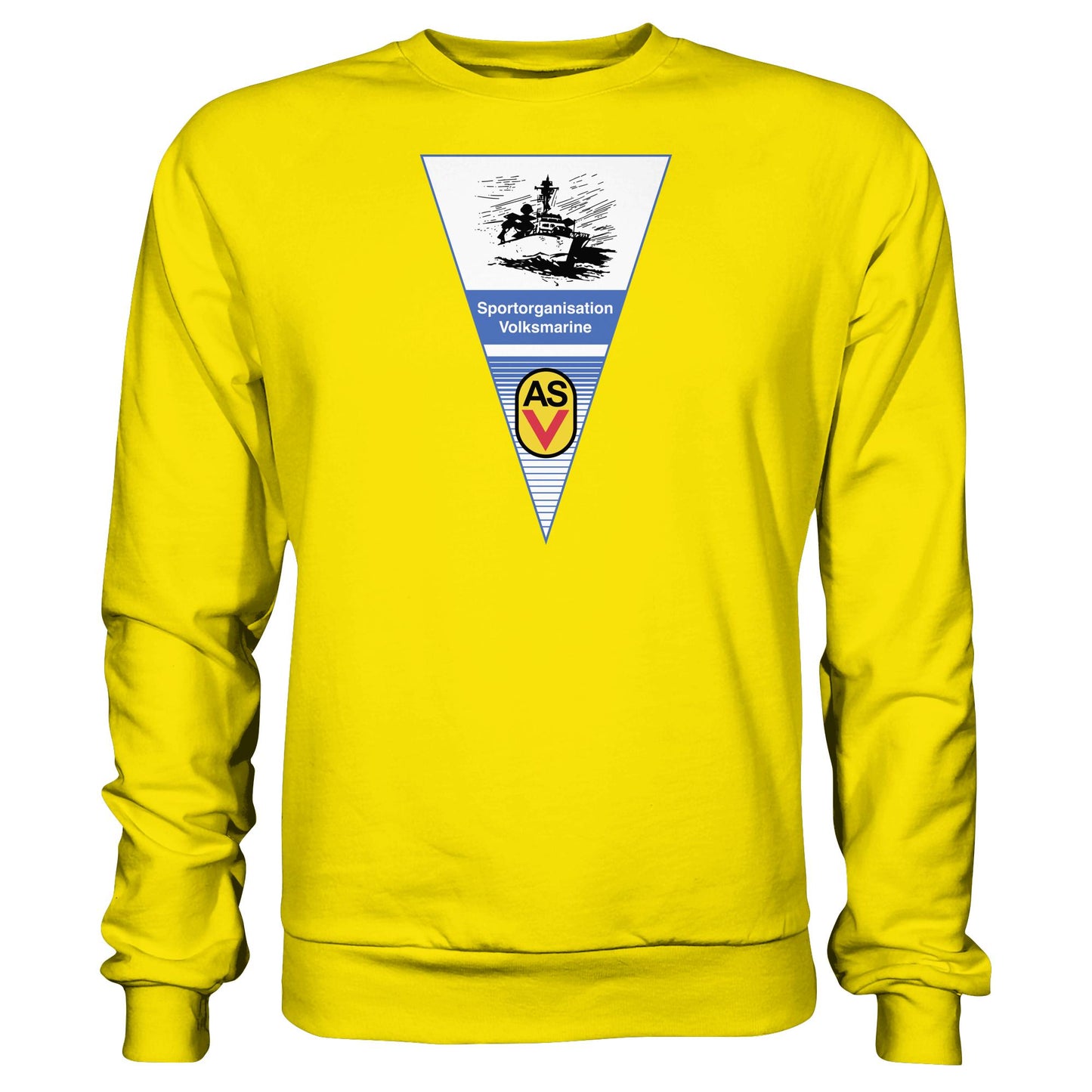 DDR Ostalgie Pullover Unisex • ASV SPORTORGANISATION VOLKSMARINE