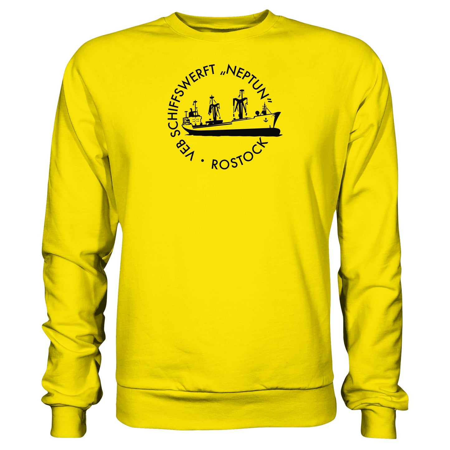 DDR Ostalgie Pullover Unisex • VEB SCHIFFSWERFT NEPTUN ROSTOCK