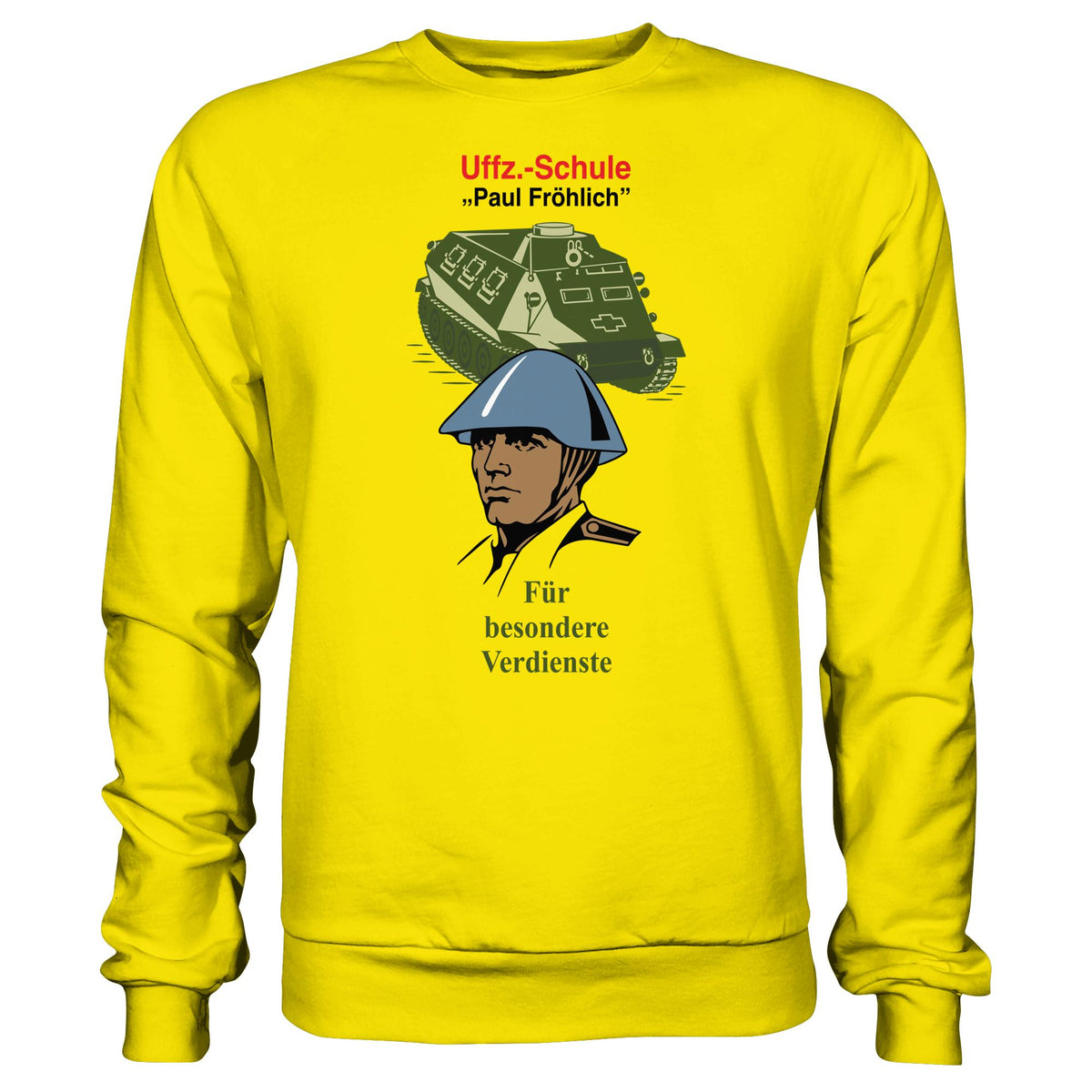 NVA - UNTEROFFIZIERSCHULE PAUL FRÖHLICH | DDR Ostalgie Pullover Unisex