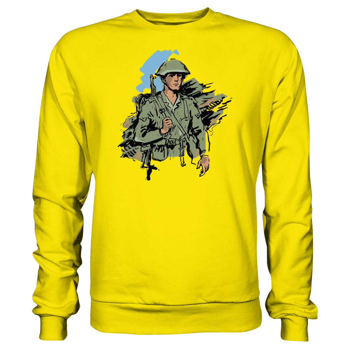 DDR Ostalgie Pullover Unisex • NVA-SOLDAT (ORIGINAL-ILLUSTRATION)