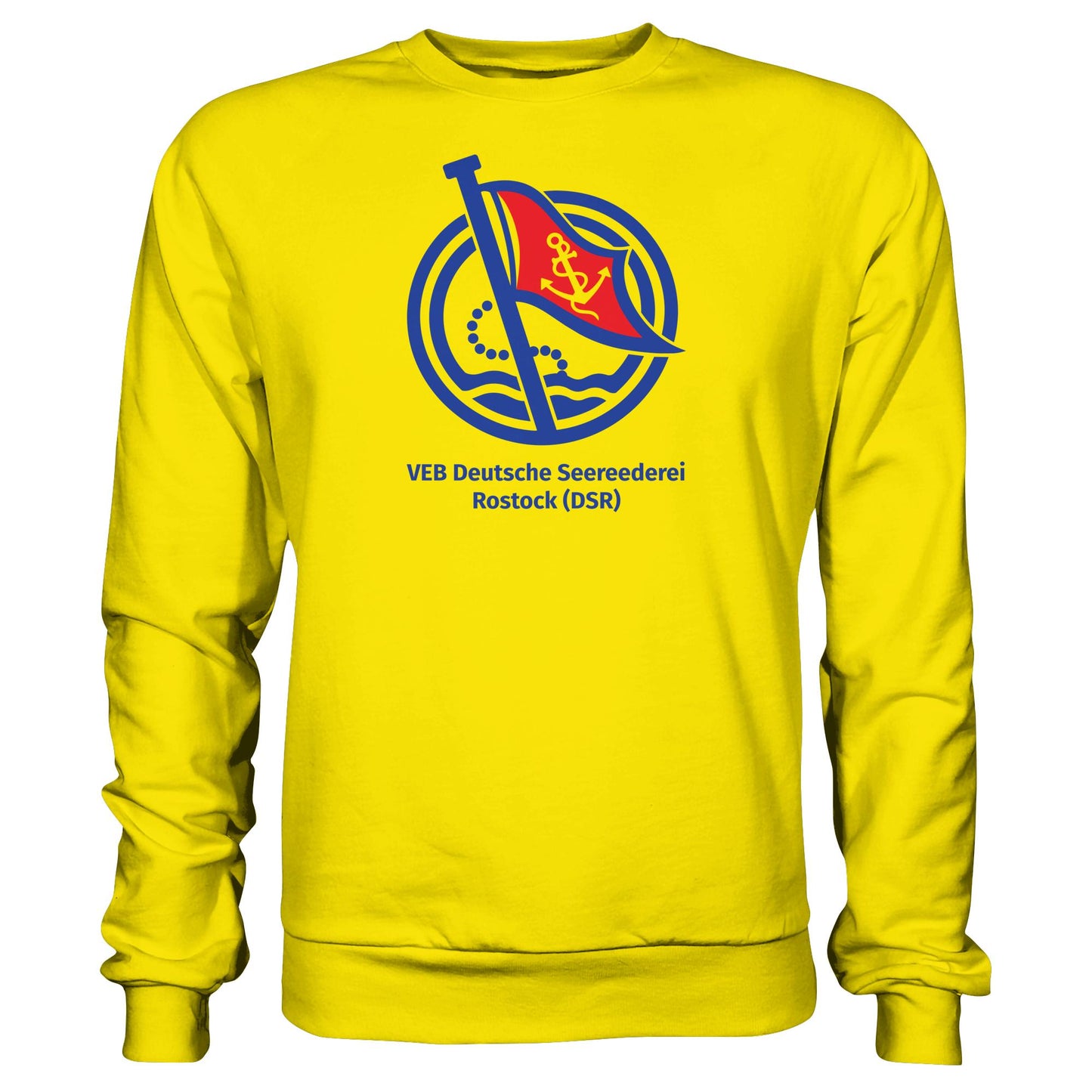 DDR Ostalgie Pullover Unisex • VEB DEUTSCHE SEEREEDEREI ROSTOCK (DSR)