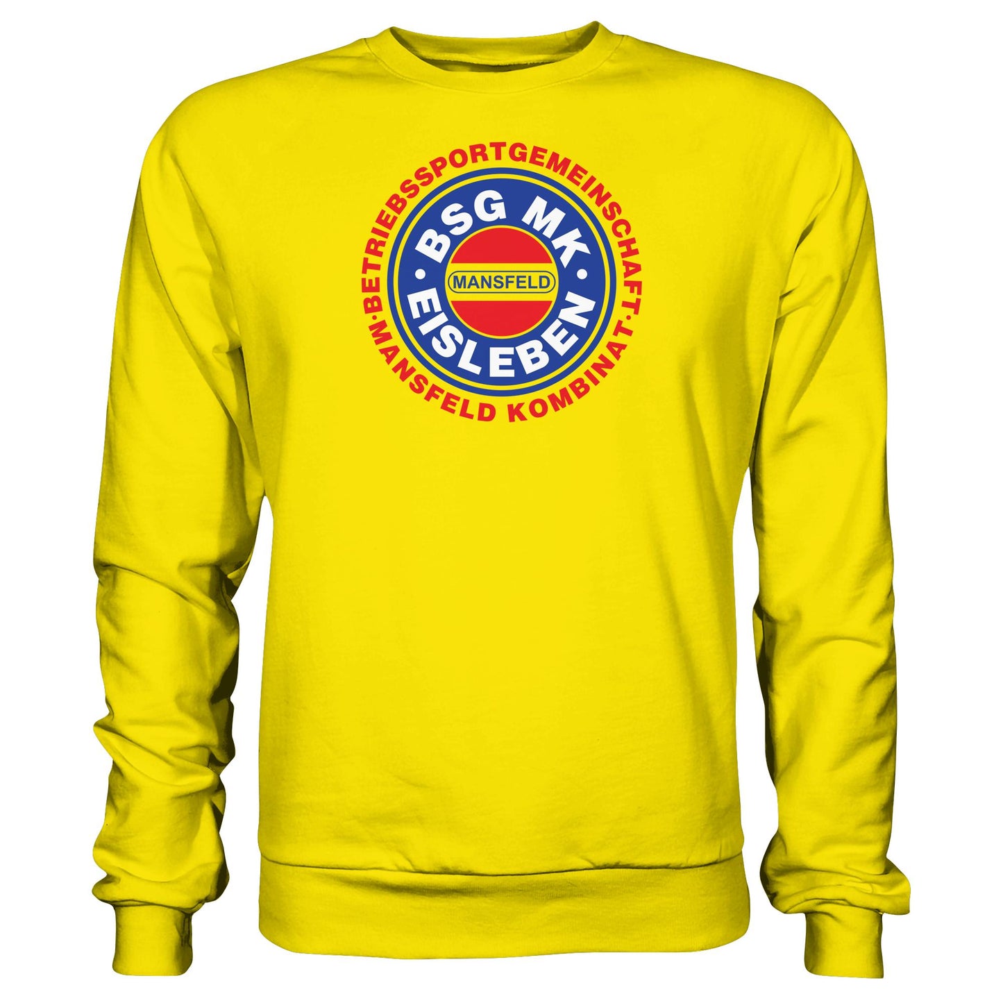 DDR Ostalgie Pullover Unisex • BSG MANSFELD KOMBINAT