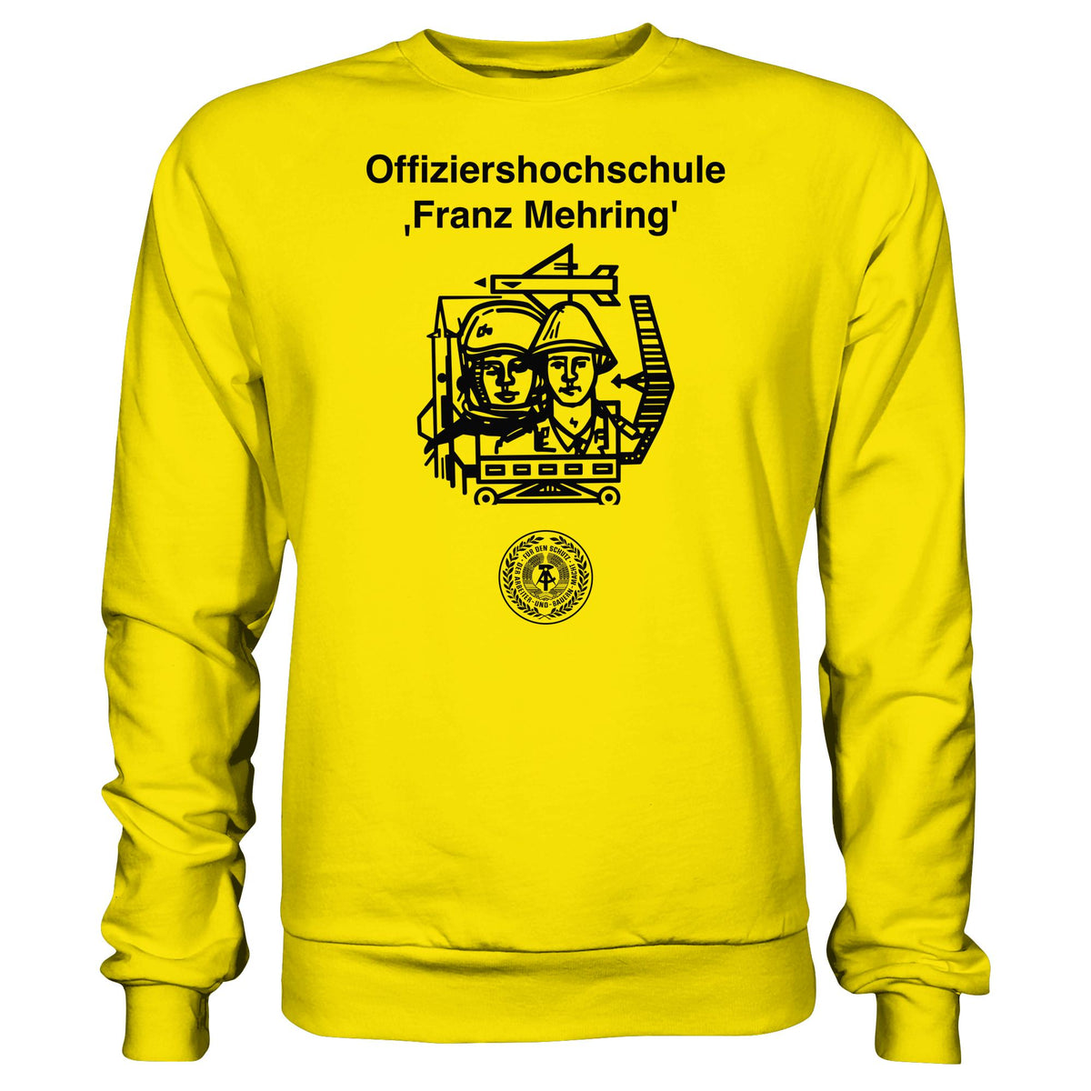 DDR Ostalgie Pullover Unisex • NVA - OFFIZIERSHOCHSCHULE FRANZ MEHRING