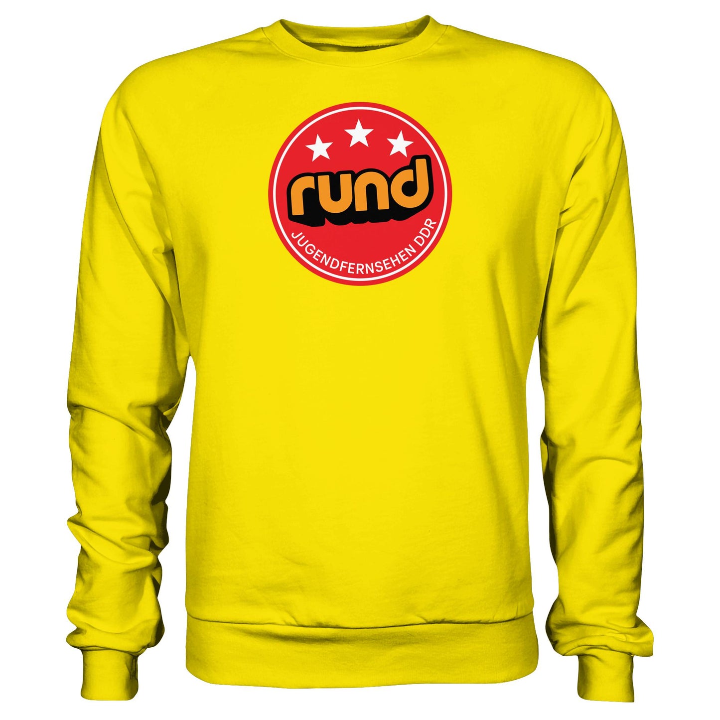 DDR Ostalgie Pullover Unisex • RUND - JUGENDFERNSEHEN DDR