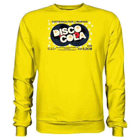 DDR Ostalgie Pullover Unisex • DISCO COLA - ORIGINAL ETIKETT