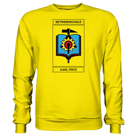 DDR Ostalgie Pullover Unisex • BETRIEBSSCHULE KARL FRITZ WISMAR