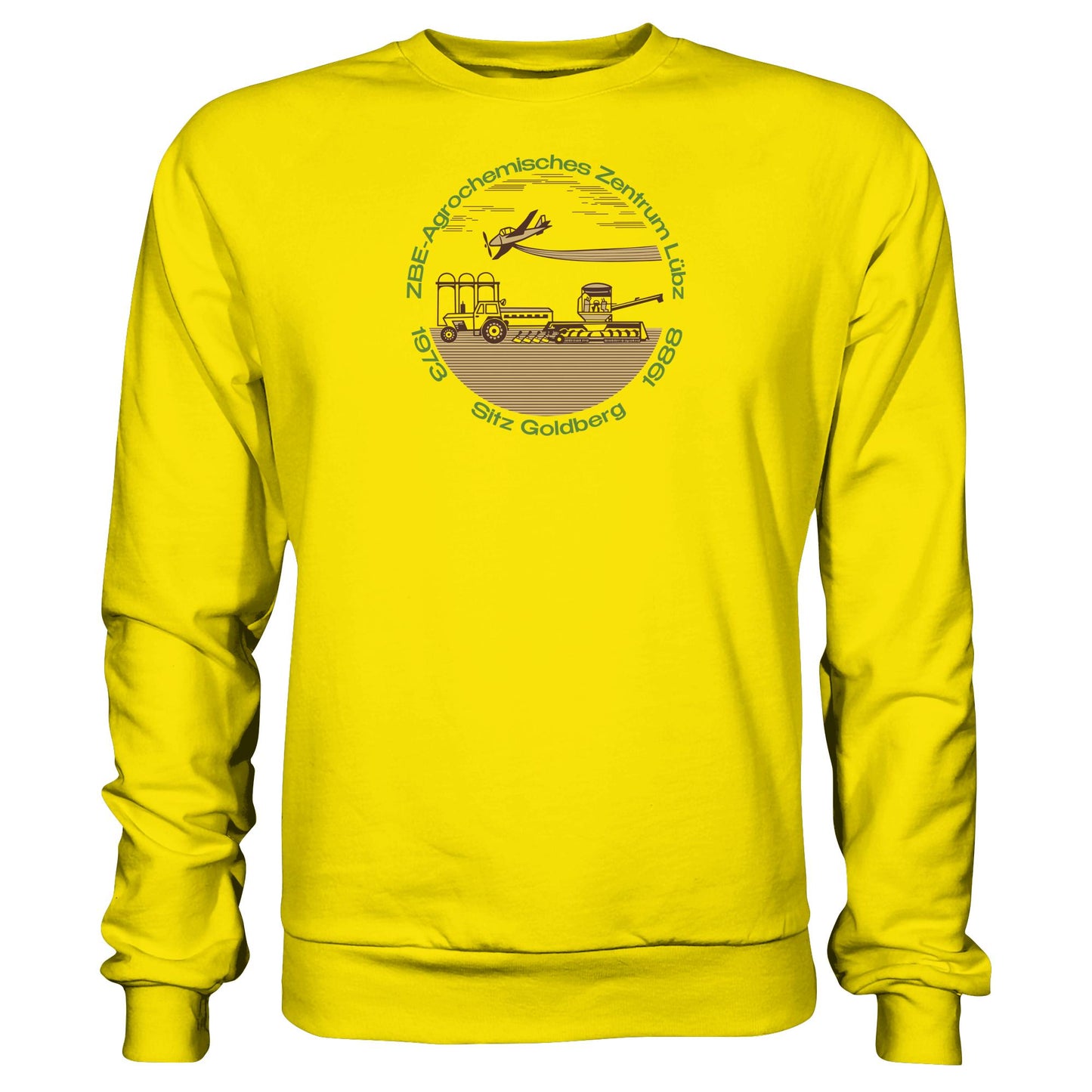 DDR Ostalgie Pullover Unisex • ZBE AGROCHEMISCHES ZENTRUM LÜBZ