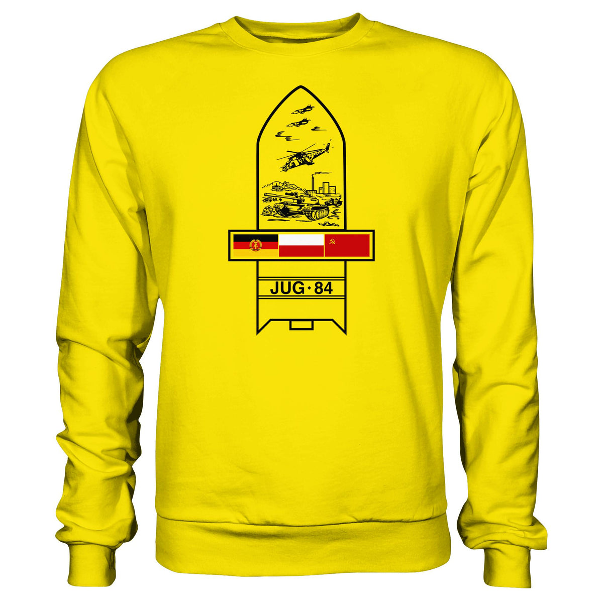JUG-84 MANÖVER - SOWJETUNION, POLEN, DDR • DDR Ostalgie Pullover Unisex