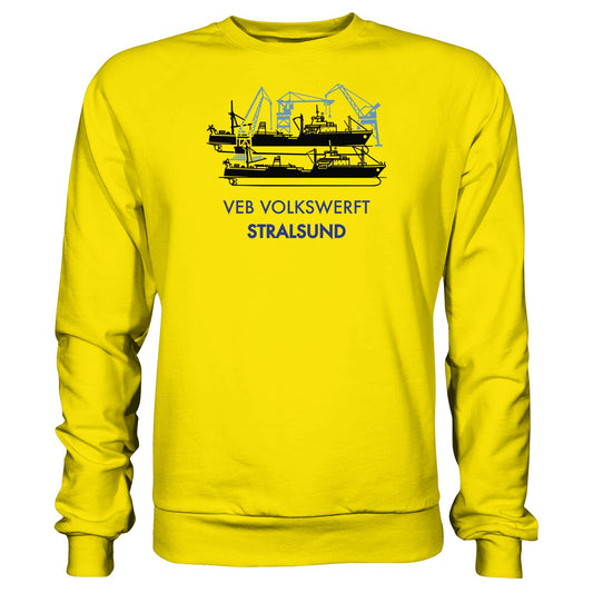 DDR Ostalgie Pullover Unisex • VEB VOLKSWERFT STRALSUND