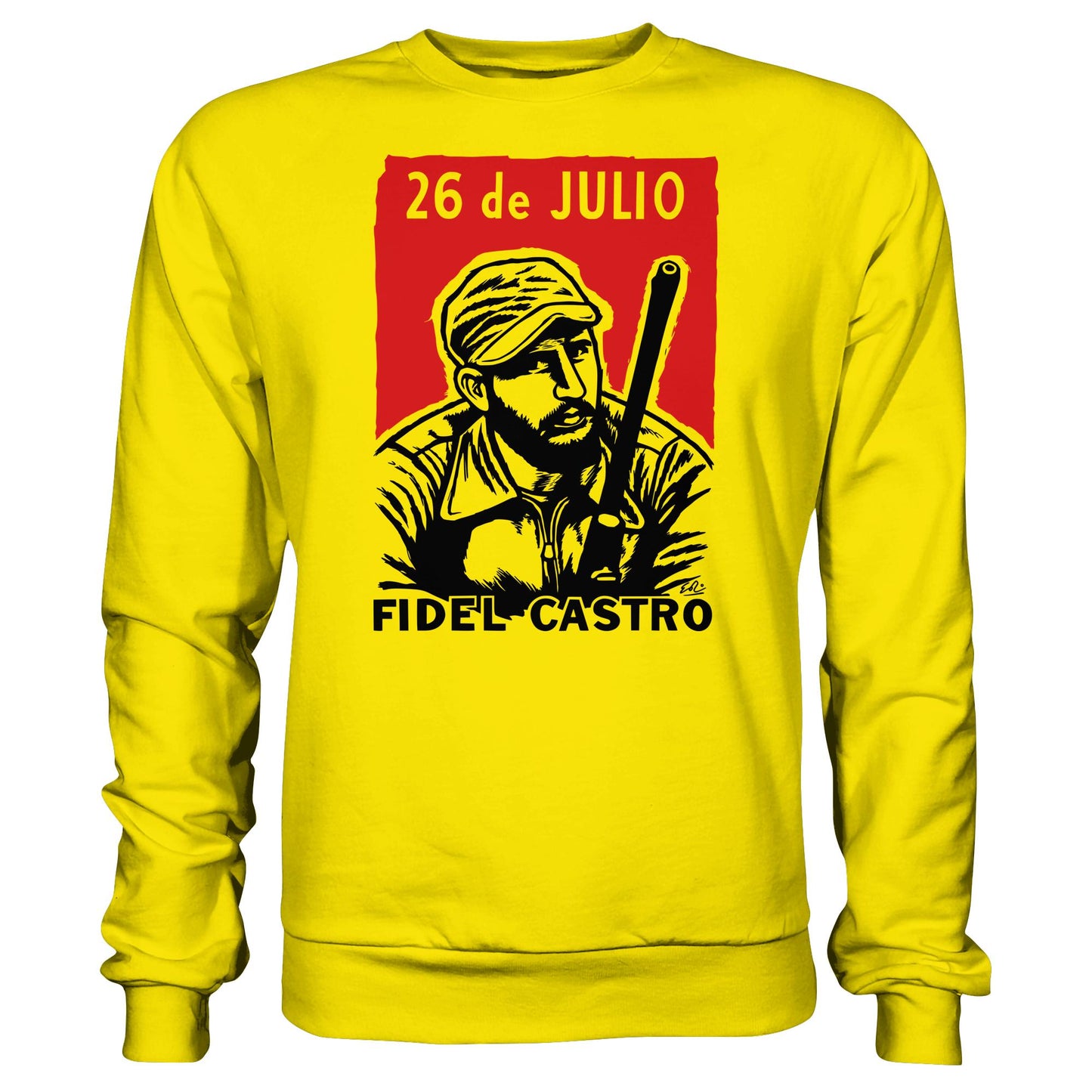 DDR Ostalgie Pullover Unisex • FIDEL CASTRO - BEWEGUNG DES 26. JULI