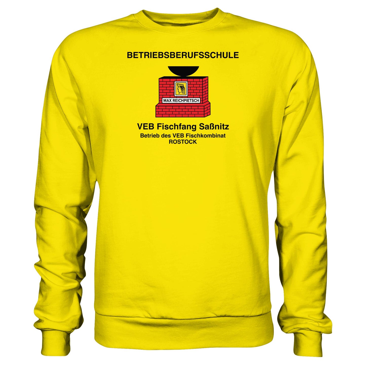 DDR Ostalgie Pullover Unisex • BETRIEBSBERUFSSCHULE MAX REICHPIETSCH