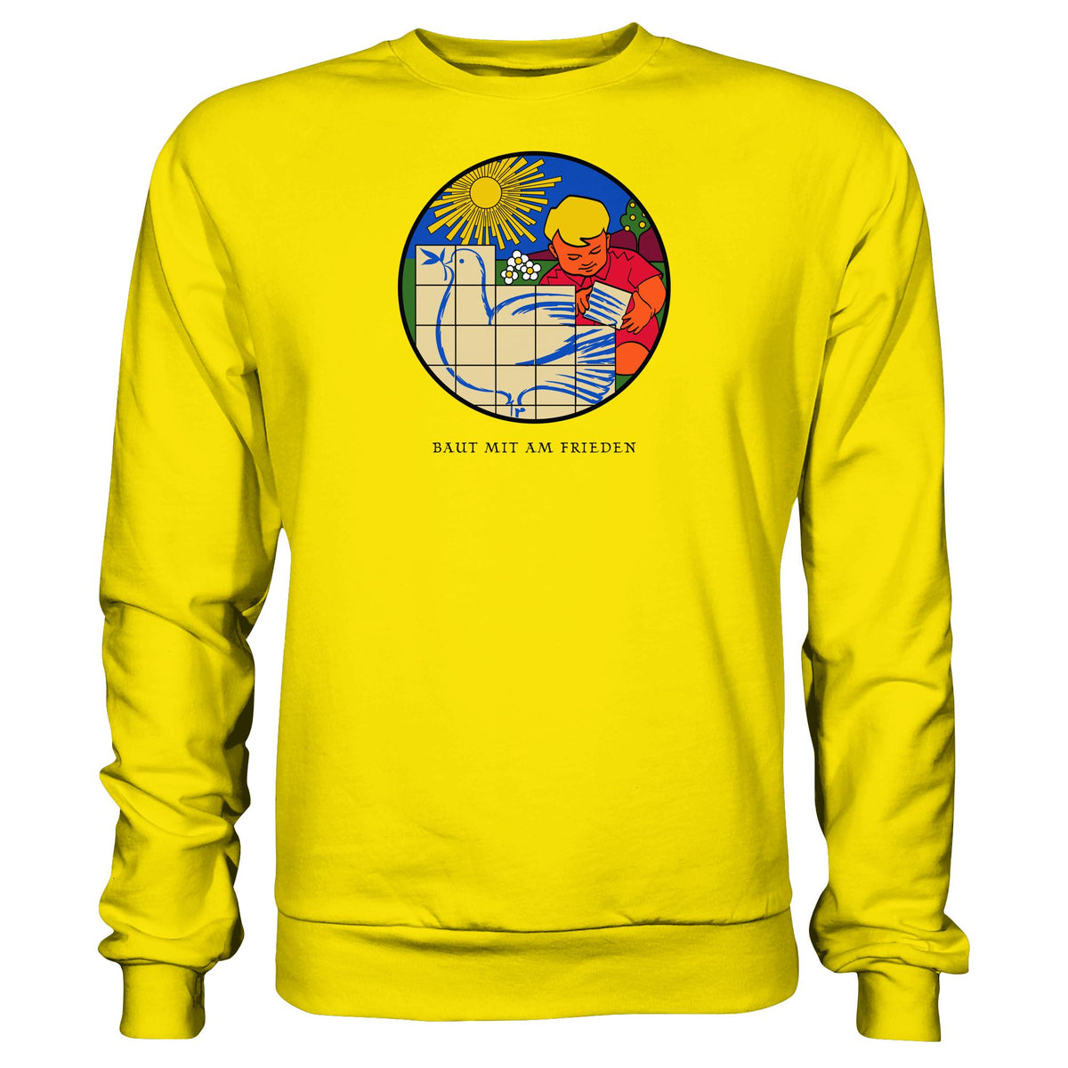 BAUT MIT AM FRIEDEN | DDR Ostalgie Pullover Unisex