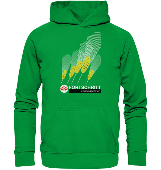 DDR Ostalgie Kapuze / Hoodie Unisex • FORTSCHRITT LANDMASCHINEN - PLAKATMOTIV