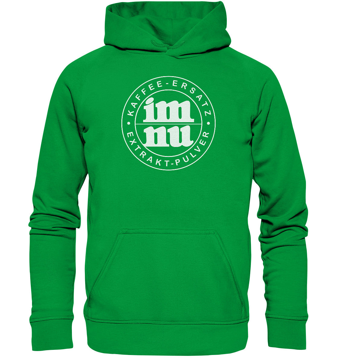 DDR Ostalgie Kapuze / Hoodie Unisex • IM NU KAFFEE-ERSATZ - hell