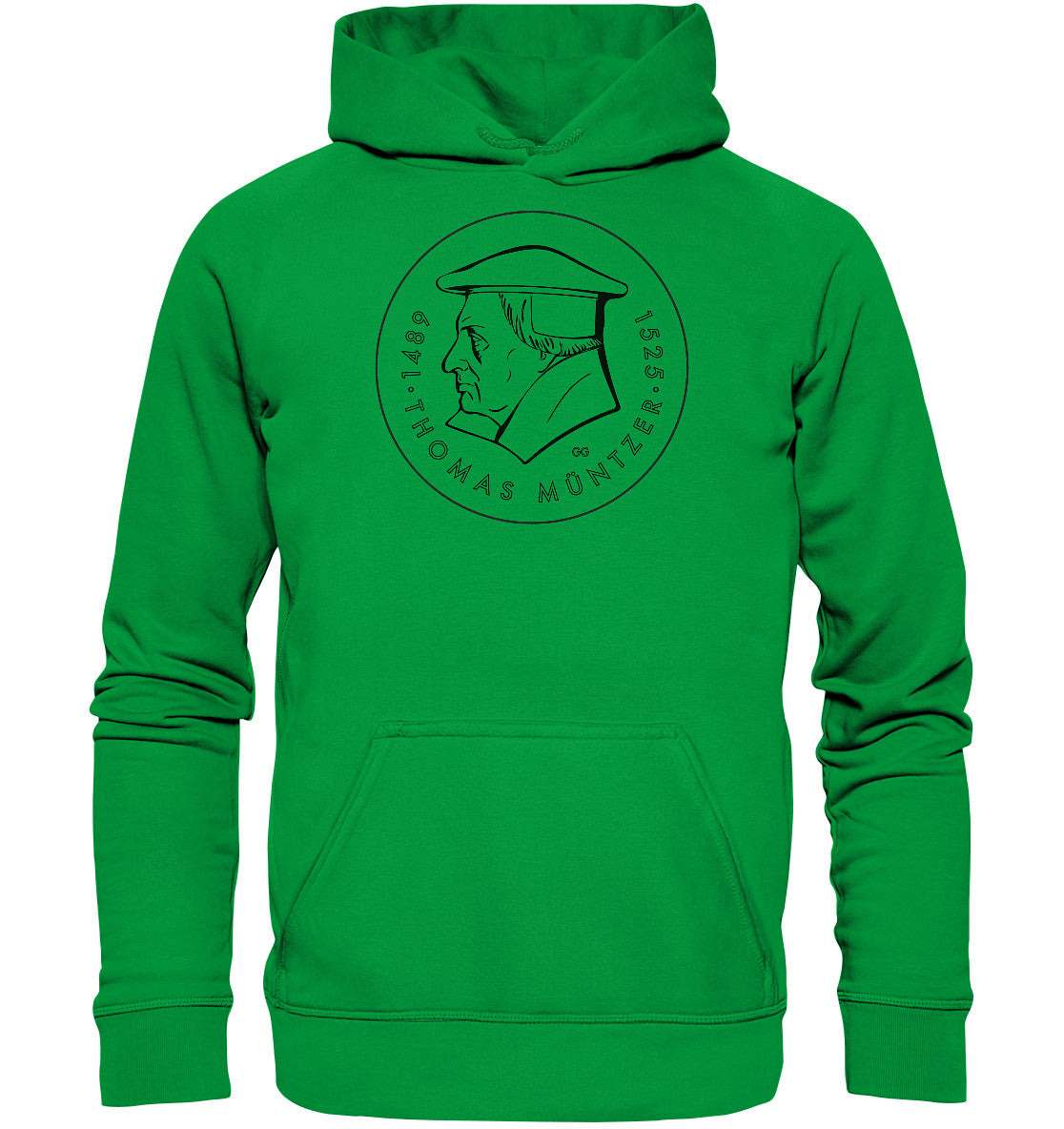 DDR Ostalgie Kapuze / Hoodie Unisex • THOMAS MÜNTZER - DDR MÜNZE