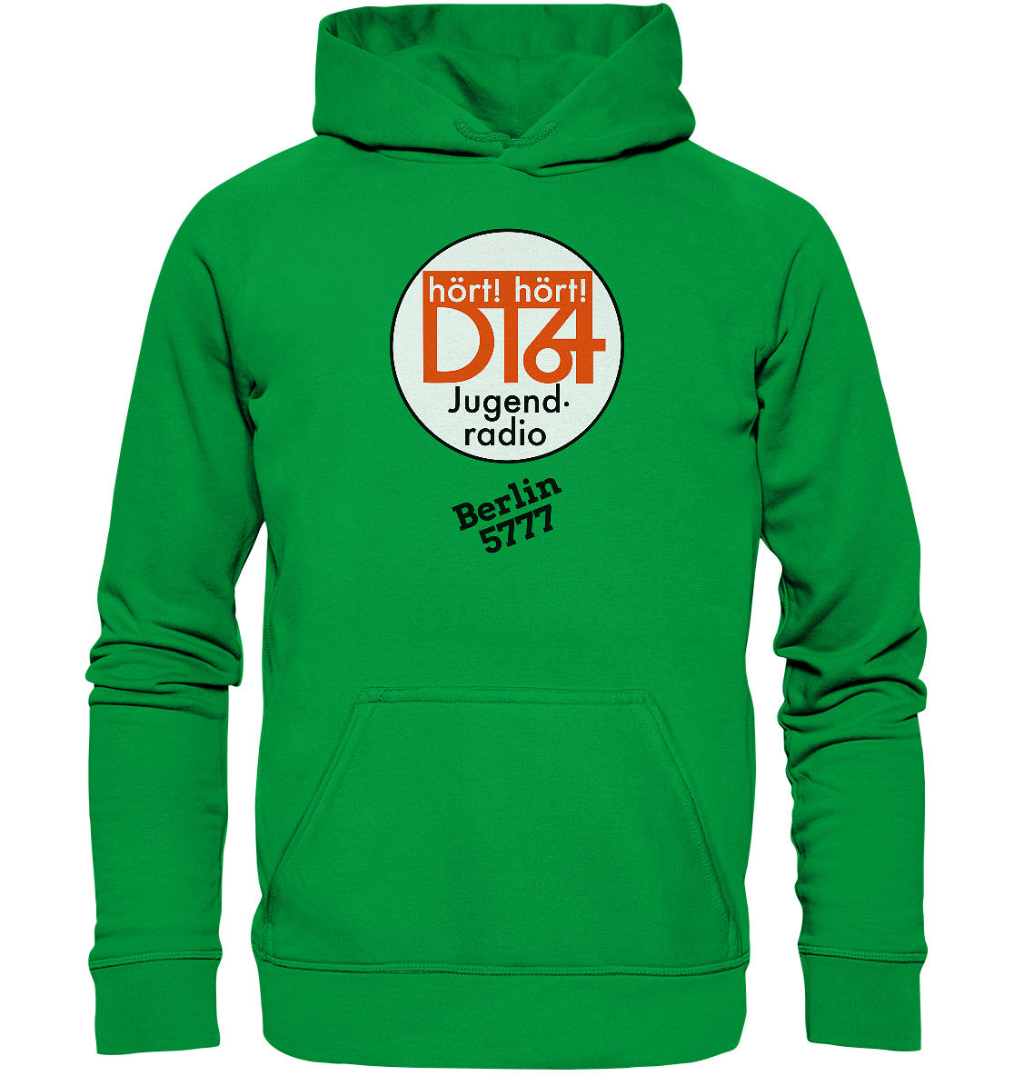 DDR Ostalgie Kapuze / Hoodie Unisex • HÖRT HÖRT! DT64
