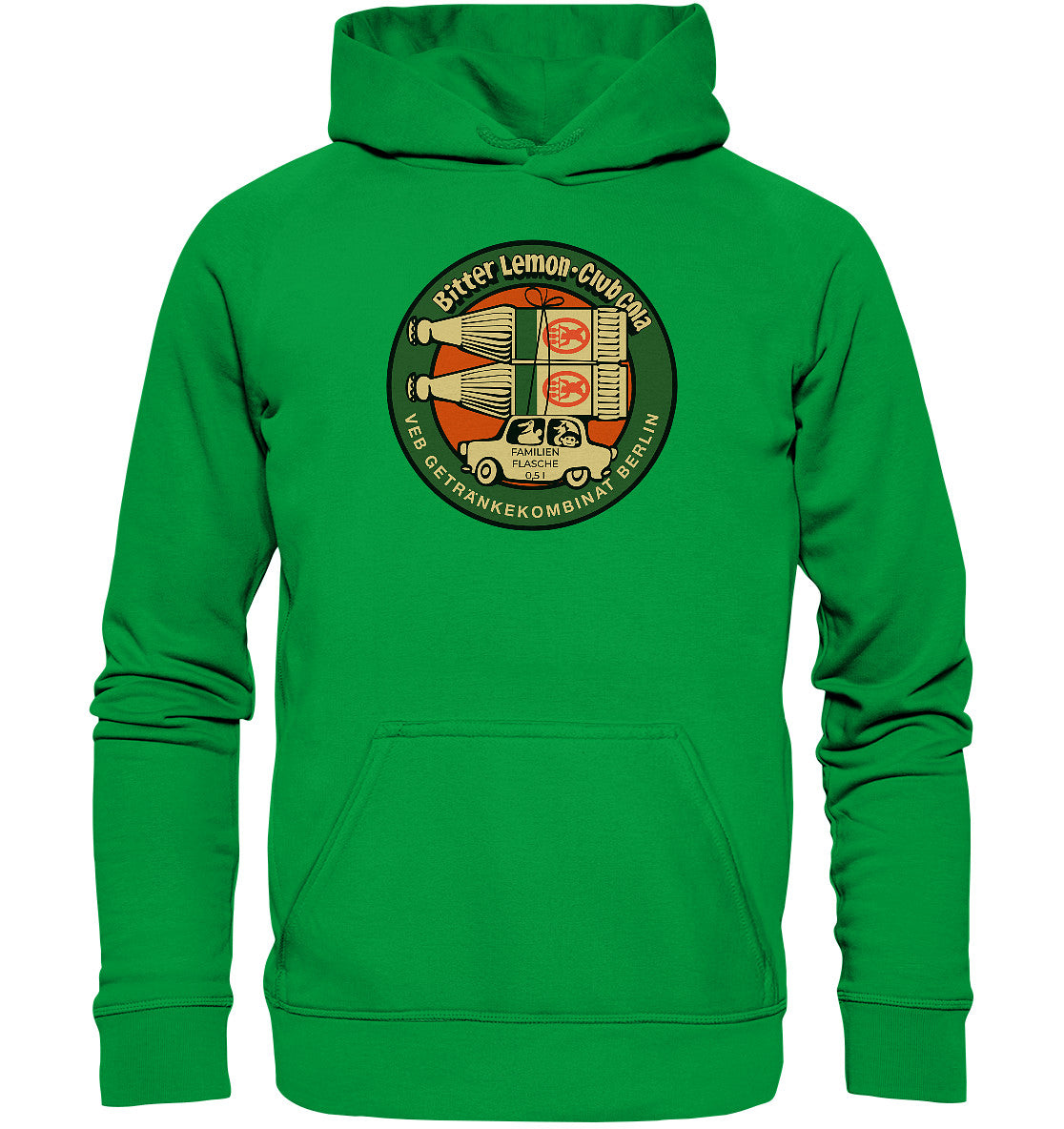 DDR Ostalgie Kapuze / Hoodie Unisex • BITTER LEMON CLUB COLA