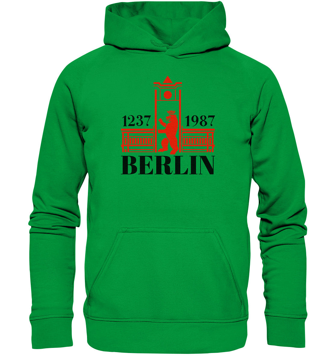DDR Ostalgie Kapuze / Hoodie Unisex • BERLIN 1237-1987