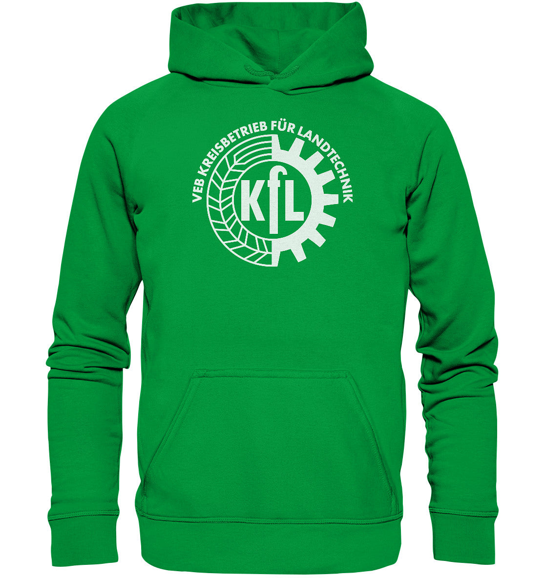 DDR Ostalgie Kapuze / Hoodie Unisex • KFL - KREISBETRIEB FÜR LANDTECHNIK