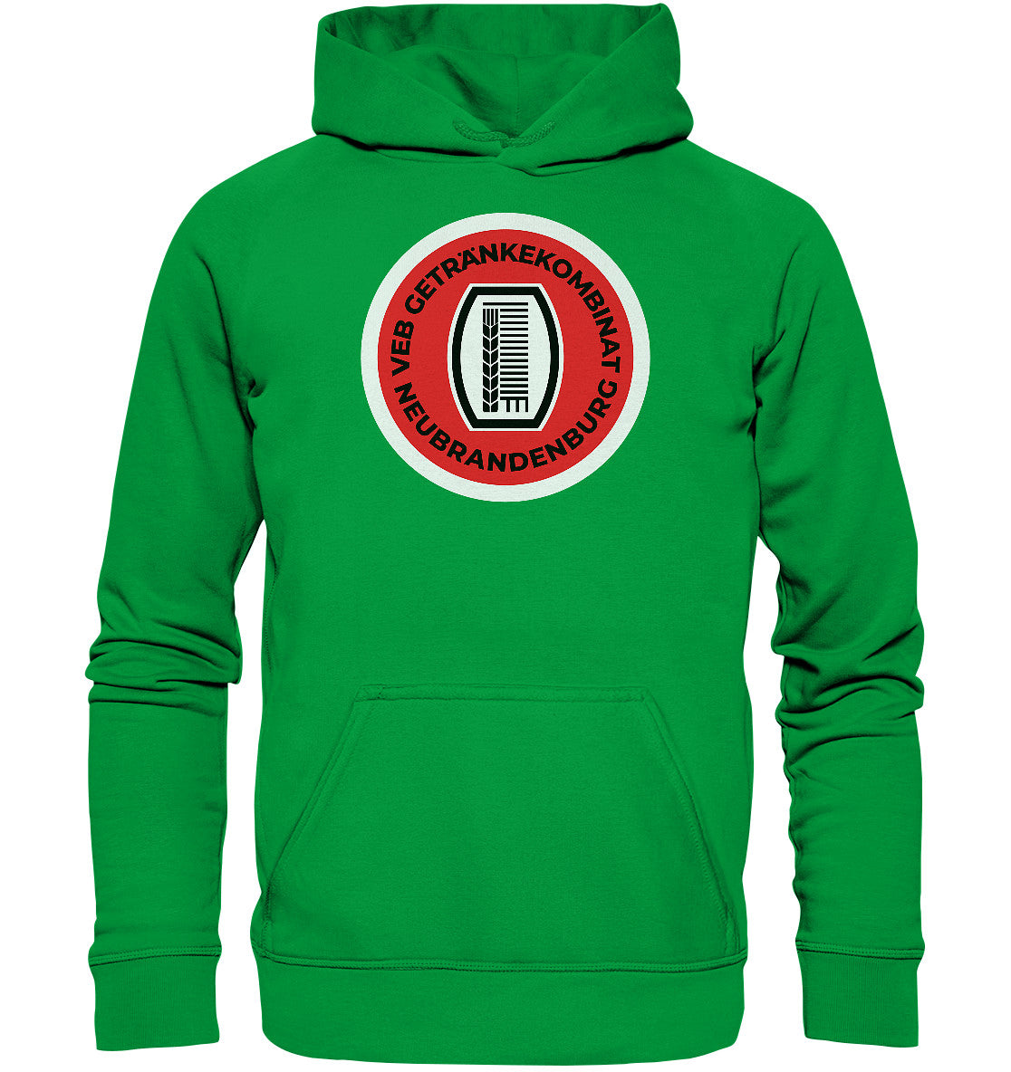 DDR Ostalgie Kapuze / Hoodie Unisex • VEB GETRÄNKEKOMBINAT NEUBRANDENBURG