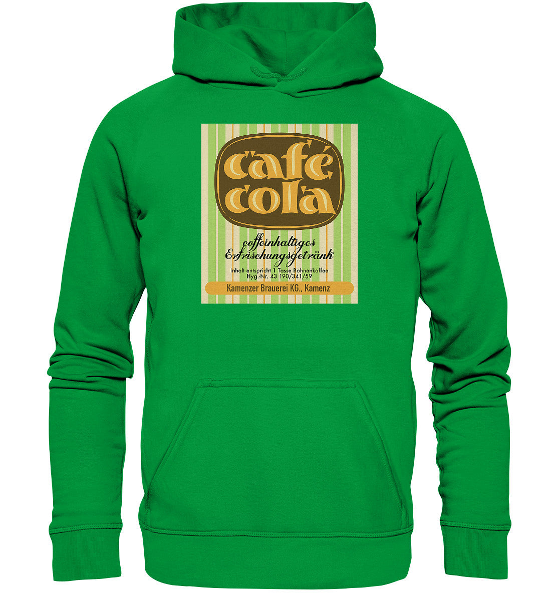 DDR Ostalgie Kapuze / Hoodie Unisex • CAFÉ COLA - KAMENZ