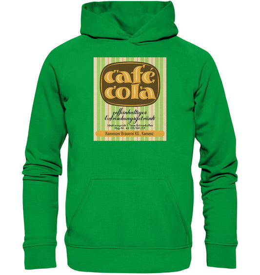 DDR Ostalgie Kapuze / Hoodie Unisex • CAFÉ COLA - KAMENZ