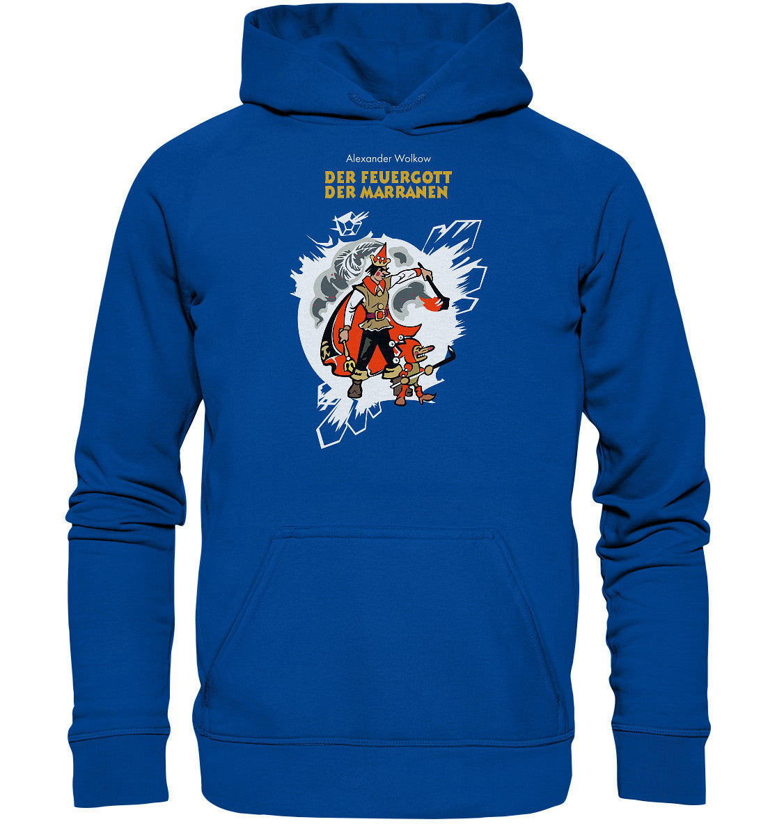 DDR Ostalgie Kapuze / Hoodie Unisex • WOLKOW - DER FEUERGOTT DER MARRANEN