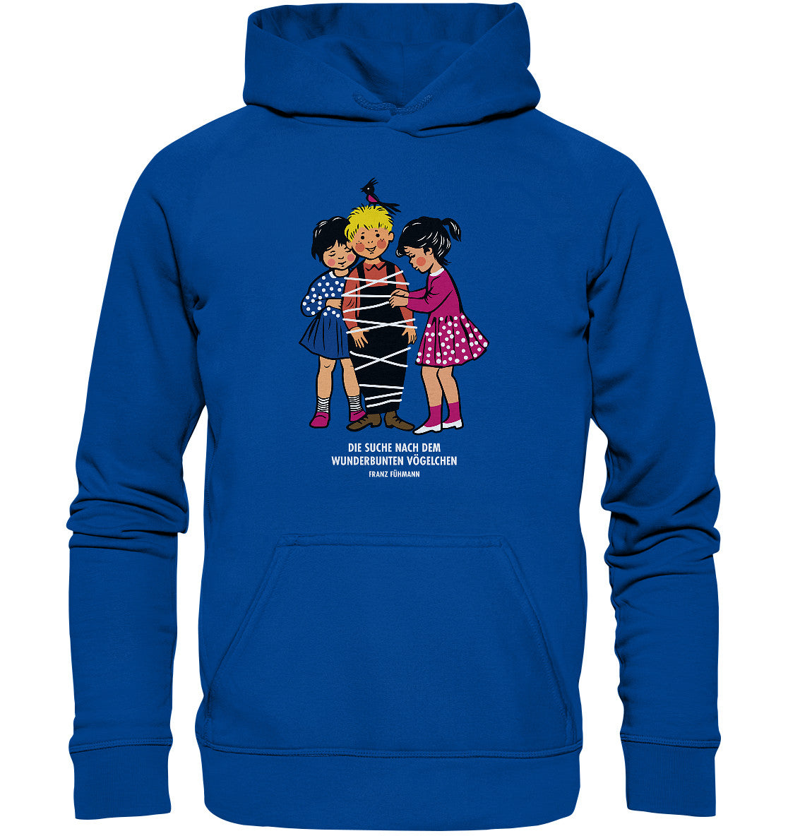 DDR Ostalgie Kapuze / Hoodie Unisex • DIE SUCHE NACH DEM WUNDERBUNTEN VÖGELCHEN