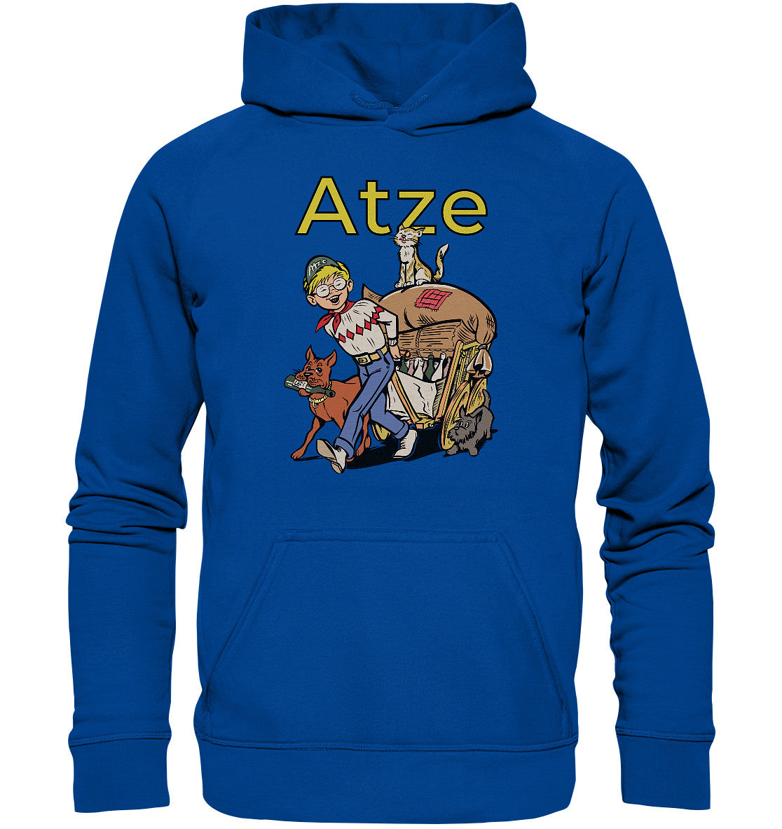 DDR Ostalgie Kapuze / Hoodie Unisex • ATZE - TITEL ALTSTOFFE
