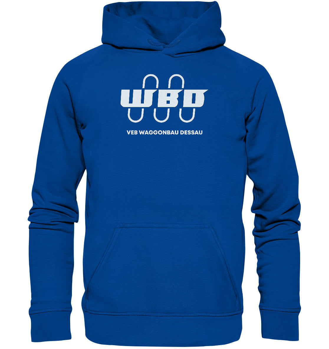 DDR Ostalgie Kapuze / Hoodie Unisex • VEB WAGGONBAU DESSAU