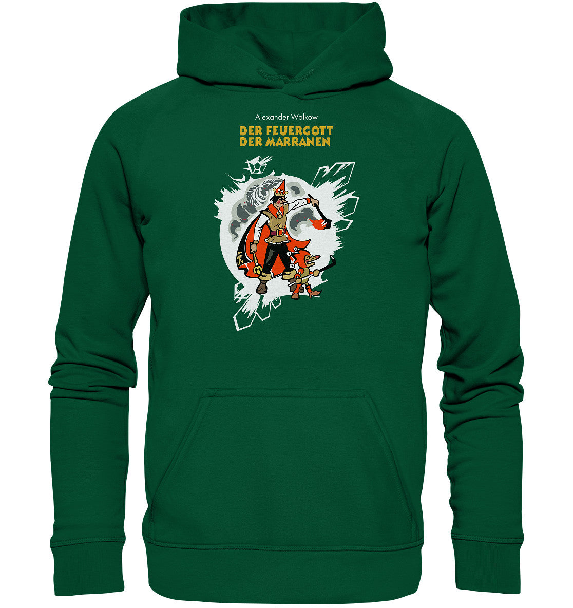 DDR Ostalgie Kapuze / Hoodie Unisex • WOLKOW - DER FEUERGOTT DER MARRANEN