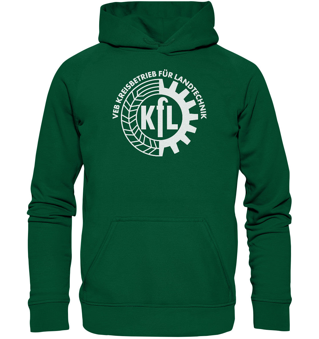 DDR Ostalgie Kapuze / Hoodie Unisex • KFL - KREISBETRIEB FÜR LANDTECHNIK