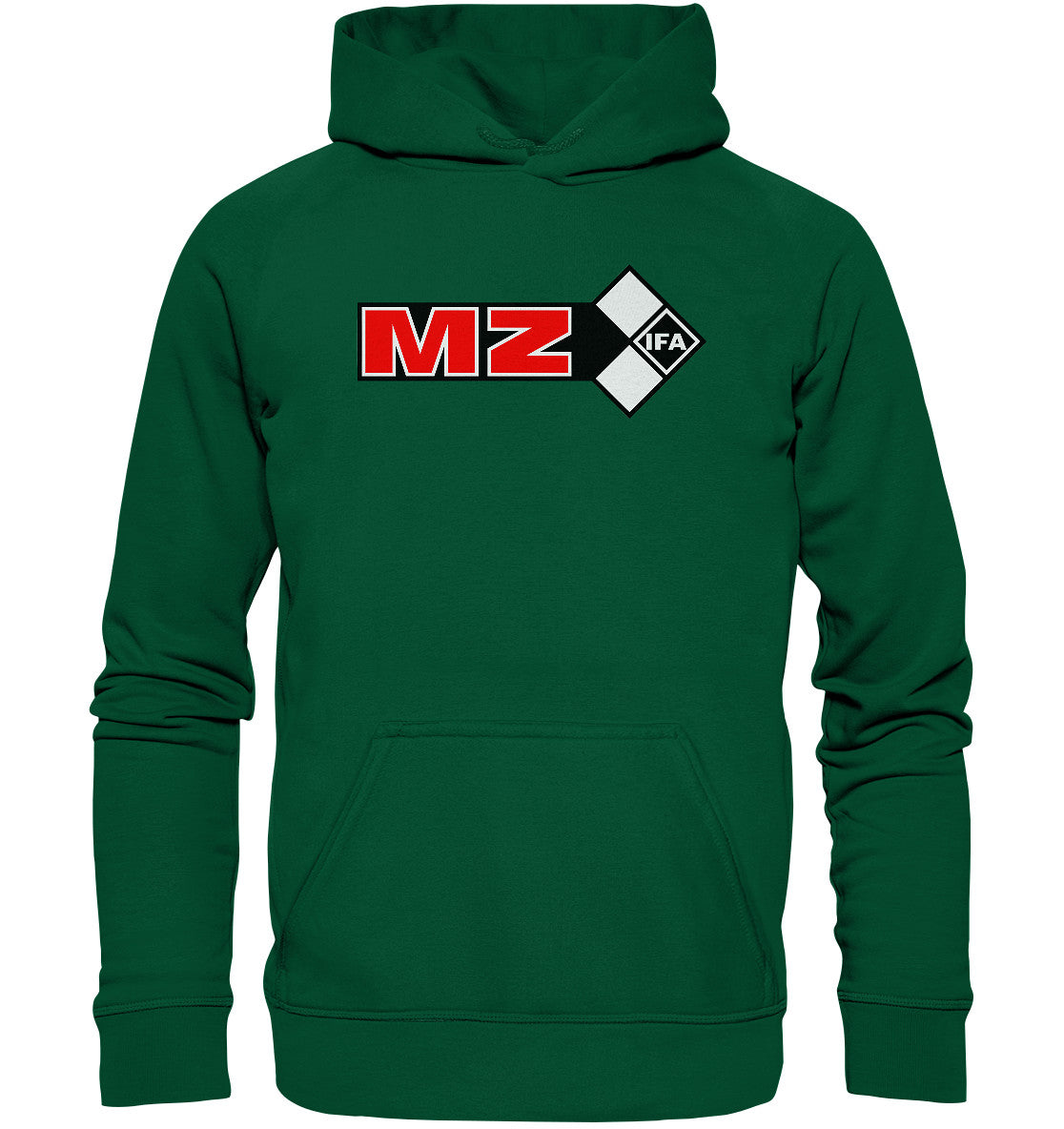 DDR Ostalgie Kapuze / Hoodie Unisex • MZ - VEB MOTORRADWERK ZSCHOPAU