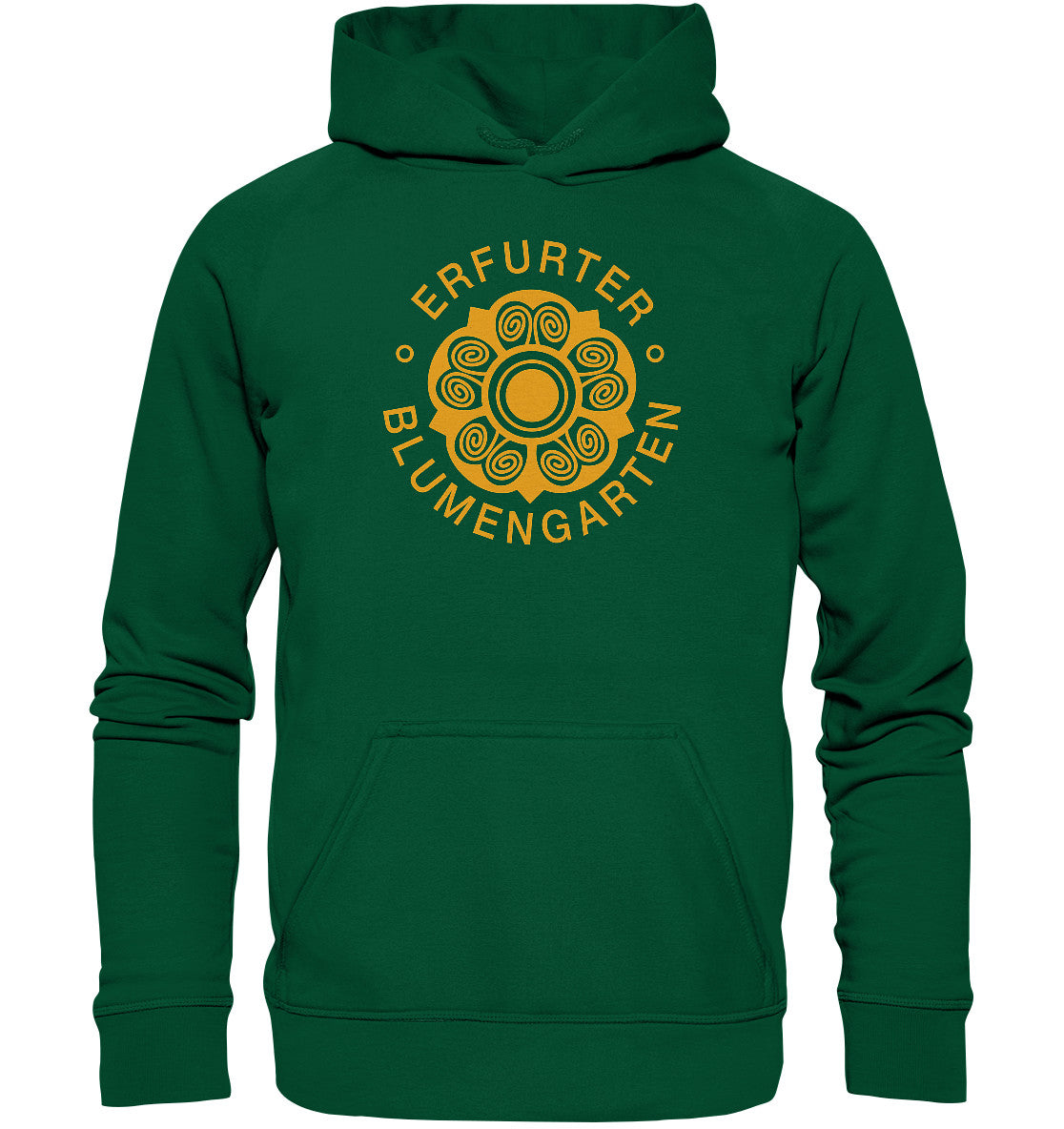 DDR Ostalgie Kapuze / Hoodie Unisex • ERFURTER BLUMENGARTEN