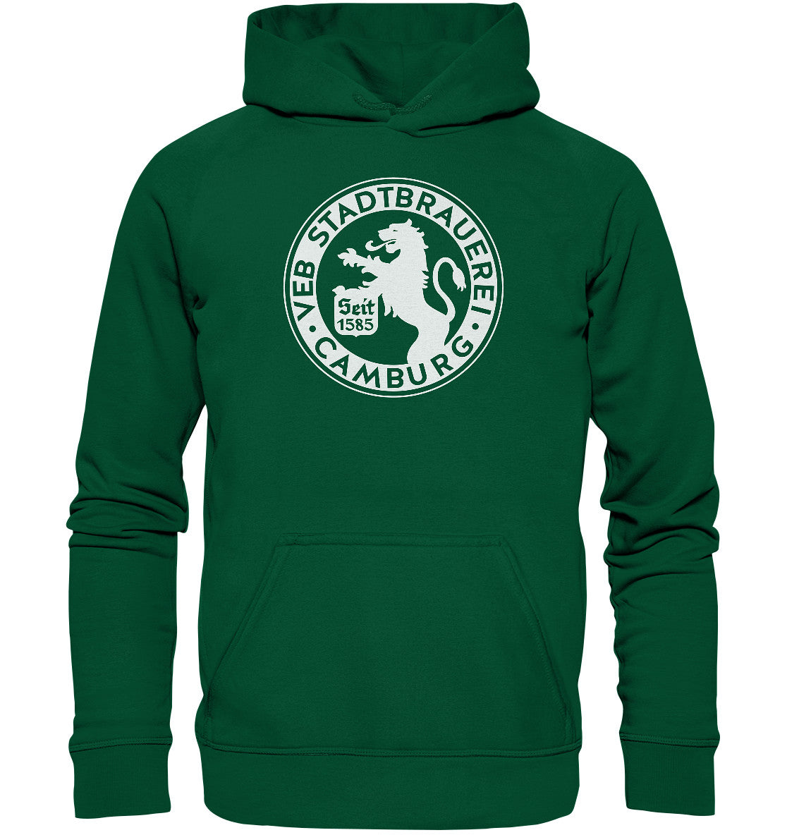 DDR Ostalgie Kapuze / Hoodie Unisex • VEB STADTBRAUEREI CAMBURG