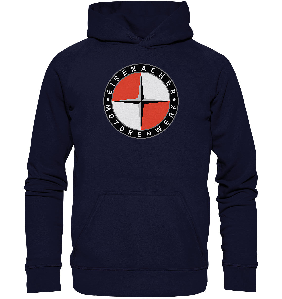 DDR Ostalgie Kapuze / Hoodie Unisex • EISENACHER MOTORENWERK 1950