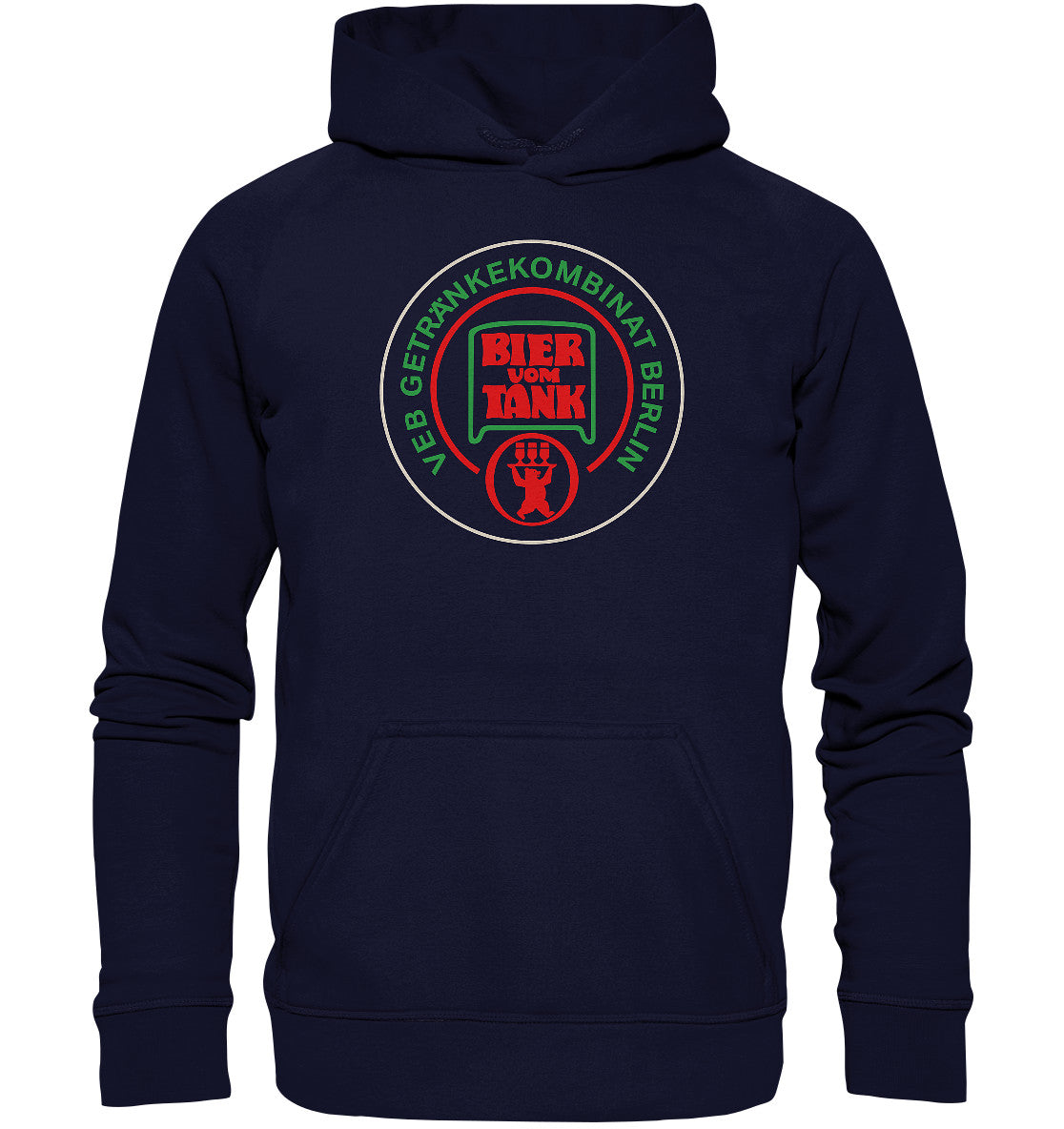 DDR Ostalgie Kapuze / Hoodie Unisex • VEB GETRÄNKEKOMBINAT BERLIN