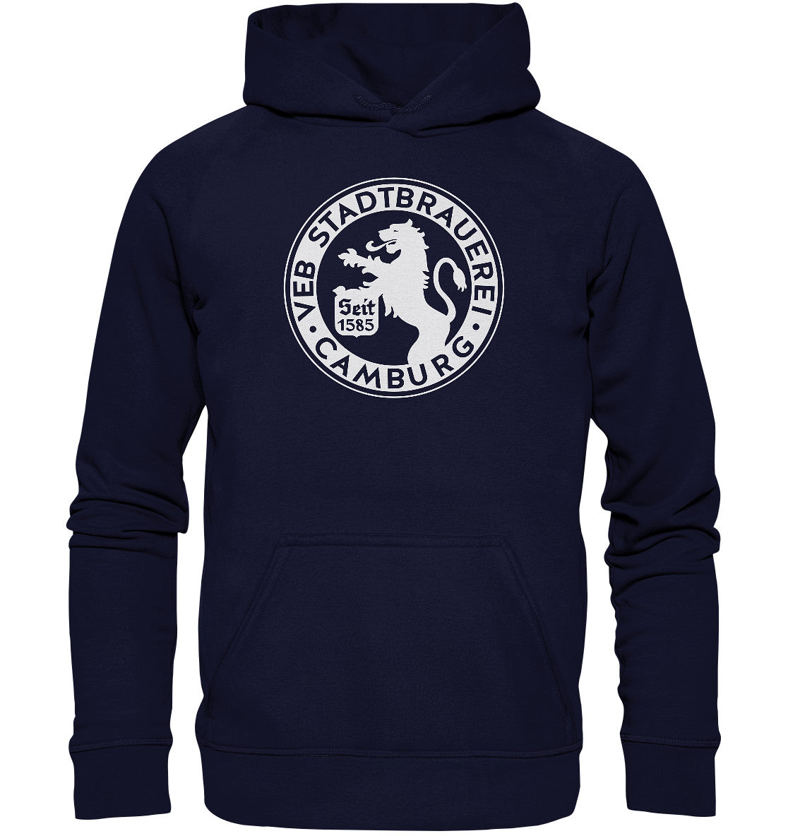 DDR Ostalgie Kapuze / Hoodie Unisex • VEB STADTBRAUEREI CAMBURG