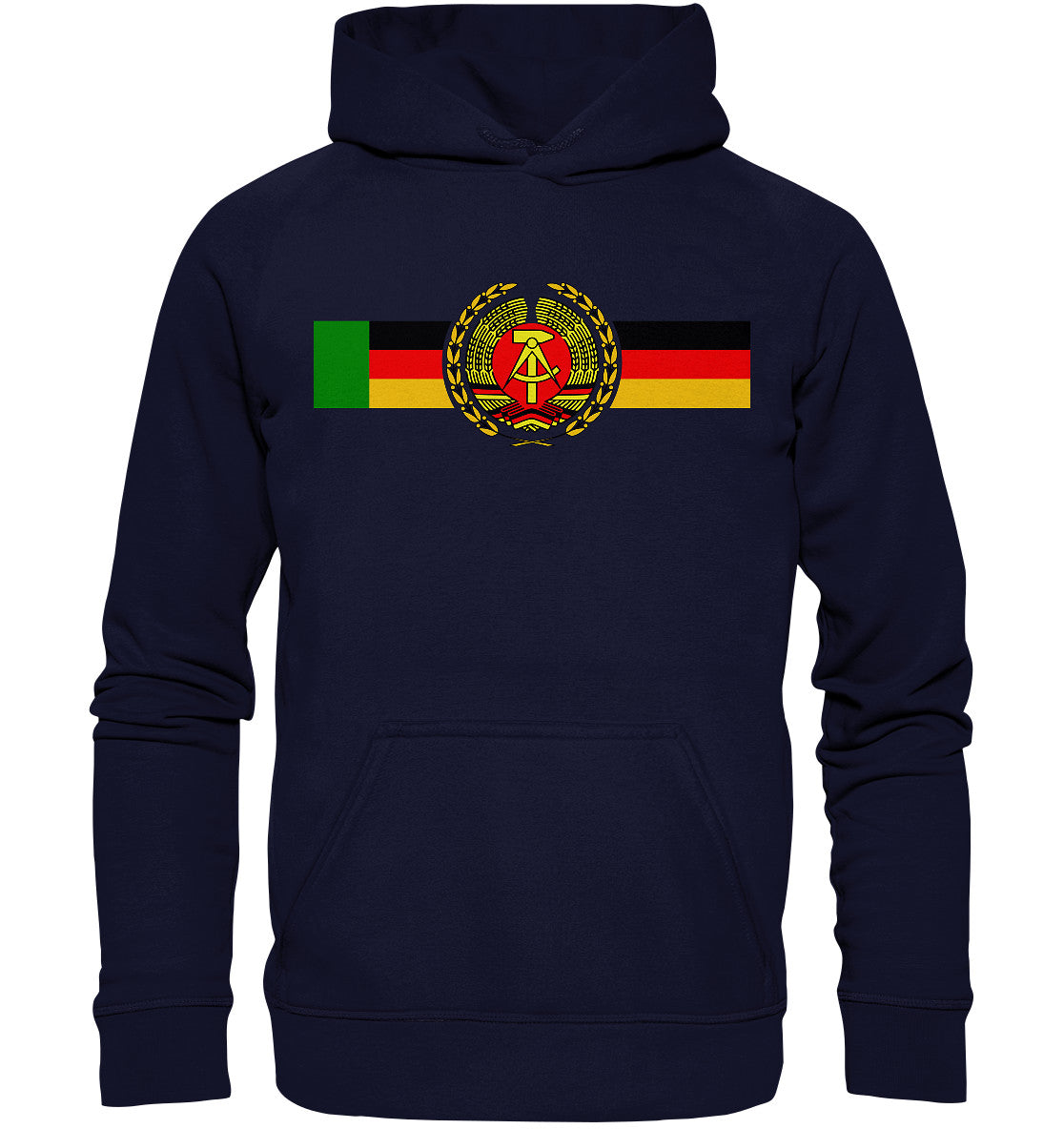 DDR Ostalgie Kapuze / Hoodie Unisex • 6. GRENZBRIGADE KÜSTE