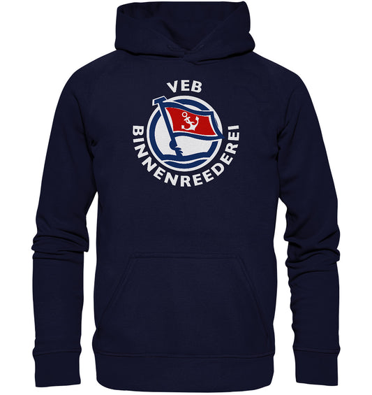 DDR Ostalgie Kapuze / Hoodie Unisex • VEB BINNENREEDEREI
