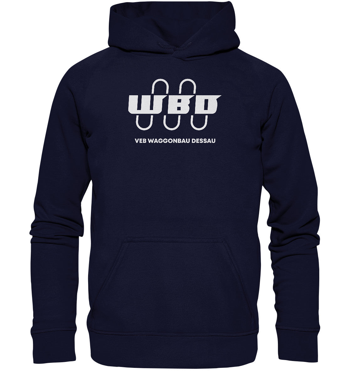 DDR Ostalgie Kapuze / Hoodie Unisex • VEB WAGGONBAU DESSAU