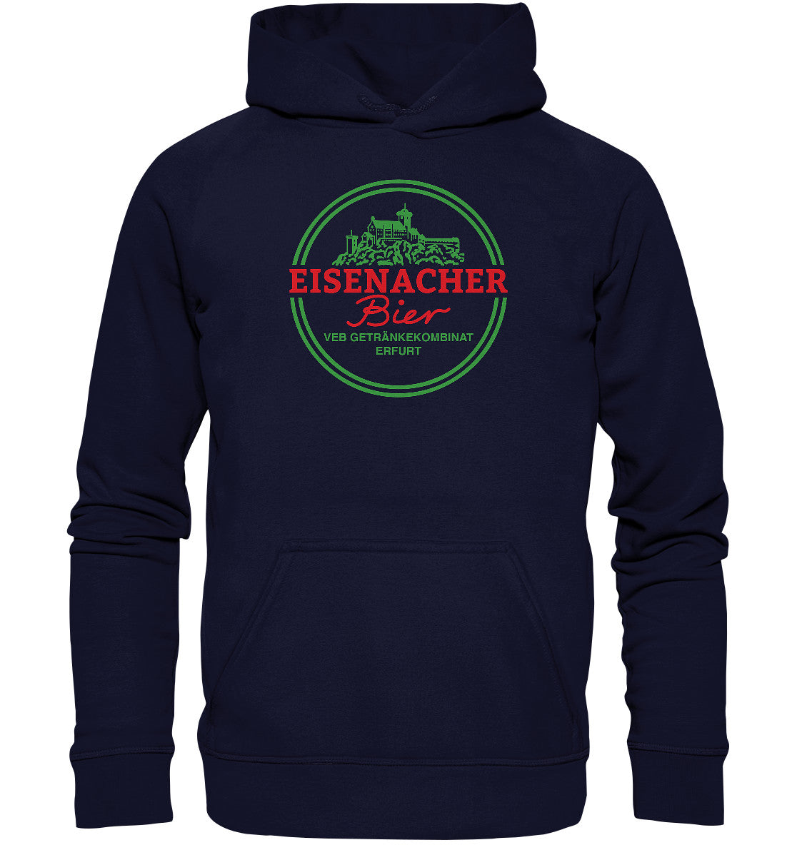 DDR Ostalgie Kapuze / Hoodie Unisex • EISENACHER BIER