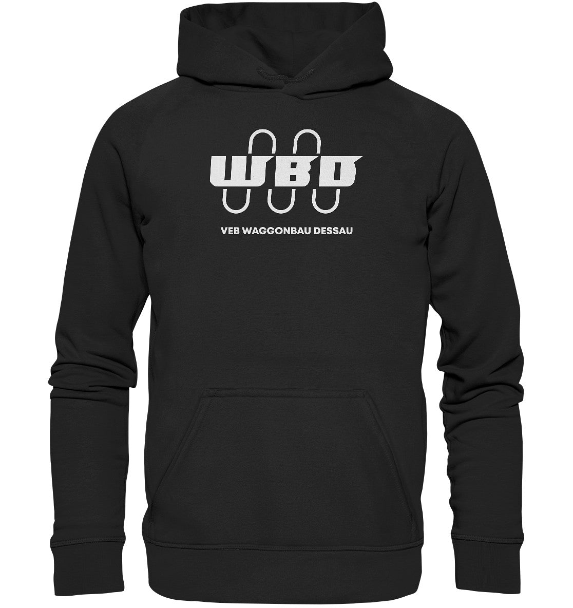 DDR Ostalgie Kapuze / Hoodie Unisex • VEB WAGGONBAU DESSAU