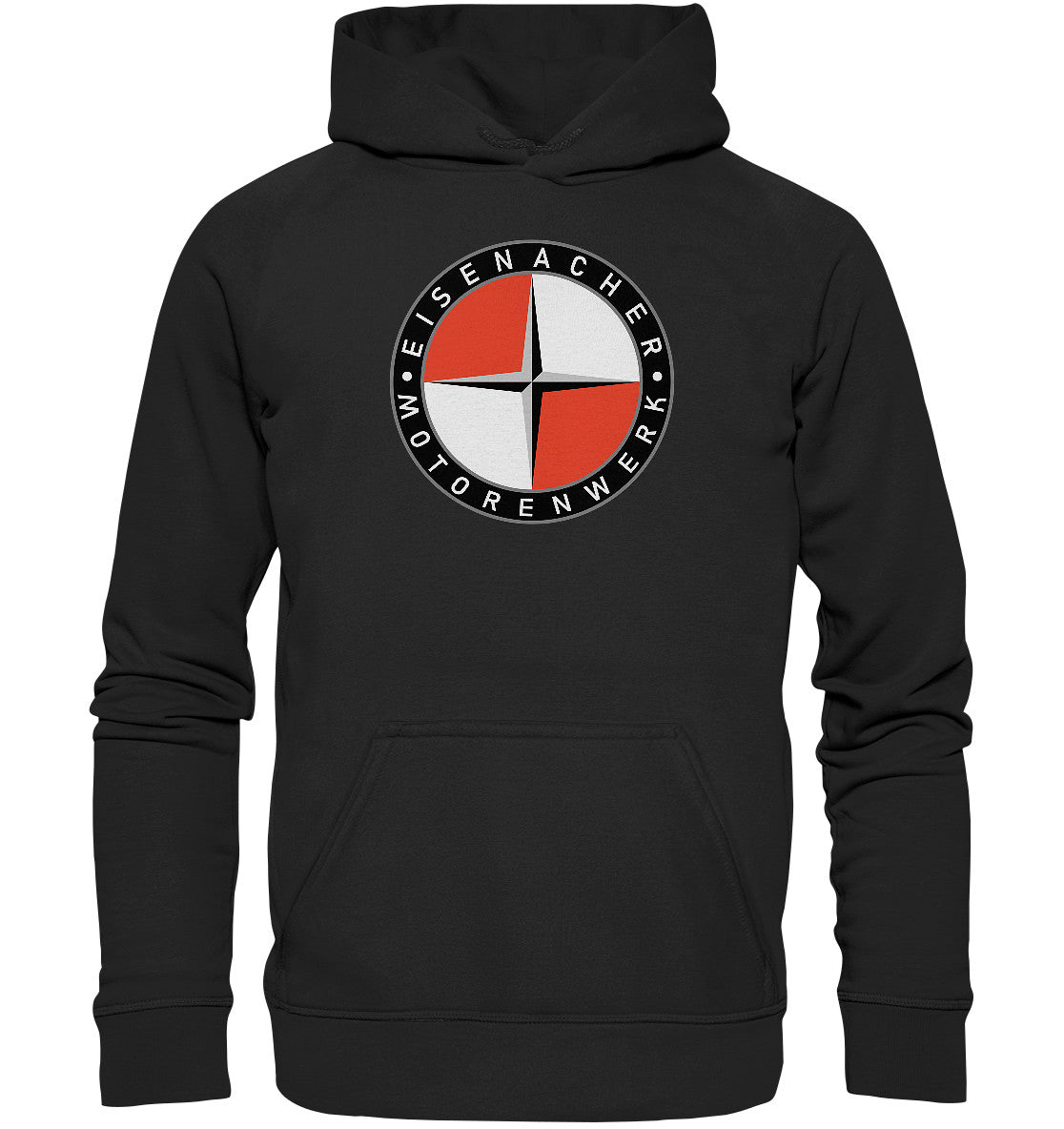 DDR Ostalgie Kapuze / Hoodie Unisex • EISENACHER MOTORENWERK 1950