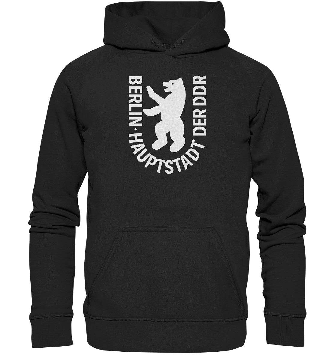DDR Ostalgie Kapuze / Hoodie Unisex • BERLIN - HAUPTSTADT DER DDR